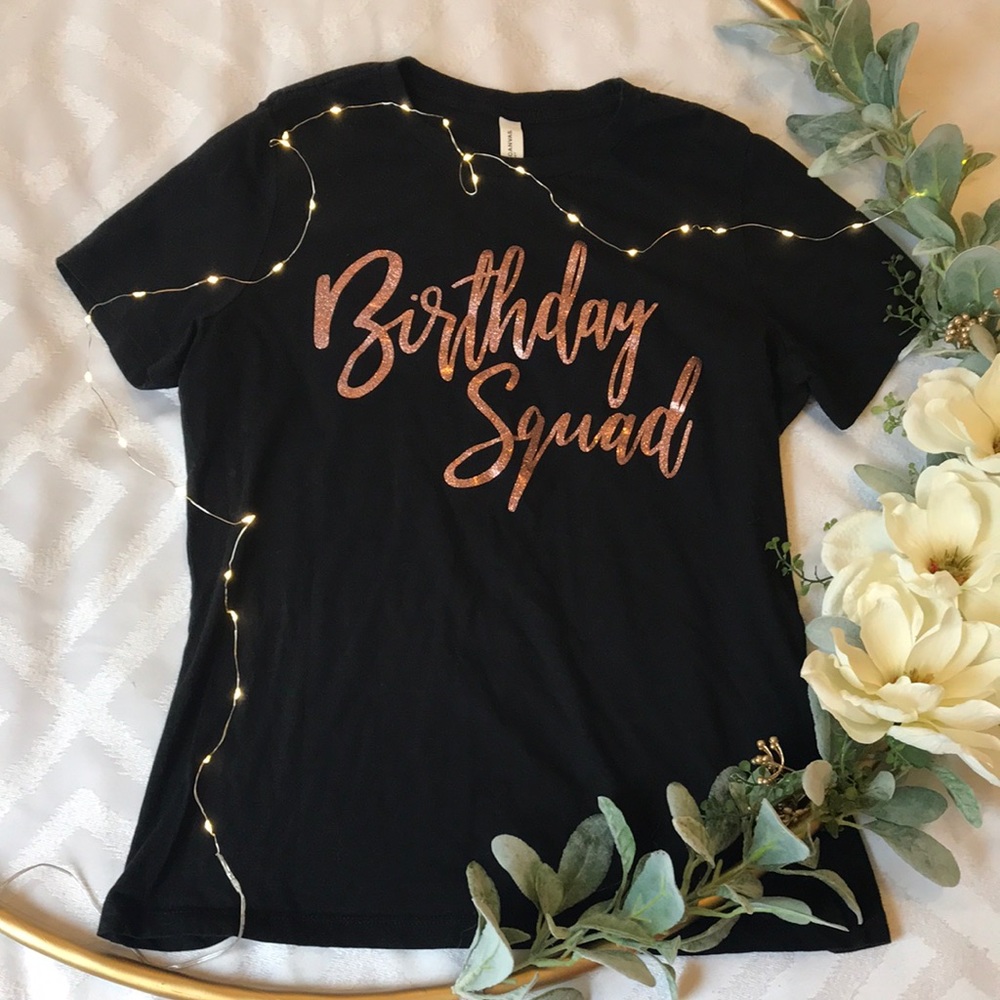 Birthday Squad Shirts🥳
